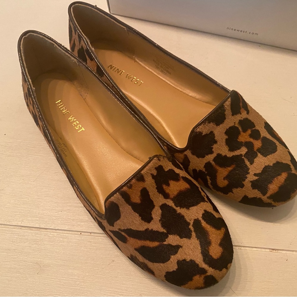 Nine West Animal Print Flats